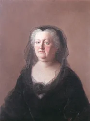 Isabel Cristina de Brunswick-Wolfenbüttel, emperatriz de Alemania (1691-1750), esposa del emperador del Sacro Imperio Romano Carlos VI (1685-1740), 1743-44