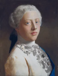 Jorge, Príncipe de Gales (1738-1820), por Jean-Étienne Liotard