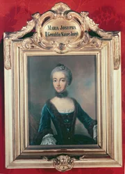María Josefa de Baviera, segunda esposa de José II (1741-90), emperador del Sacro Imperio Romano Germánico
