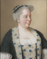 Retrato de la Emperatriz María Teresa de Austria (1717-1780)