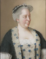 Retrato de la Emperatriz María Teresa de Austria 1717-1780, 1762
