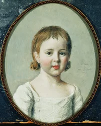 Retrato de Matthew Robinson Boulton, Busto a los 3 Años