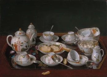 Naturaleza muerta: Juego de té