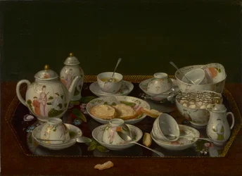 Naturaleza Muerta: Juego de Té, c.1781-3