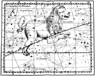 Constelación de Leo, 1775