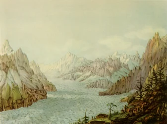 ‘La Mer de Glace o Glacier des Bois’