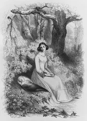 Heloise y Astrolabius, ilustración de 