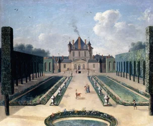 Vistas del Chateau de Mousseaux y sus jardines
