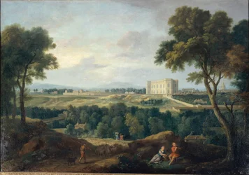 El Observatorio, visto desde la Butte aux Cailles, hacia 1710 (óleo sobre lienzo)