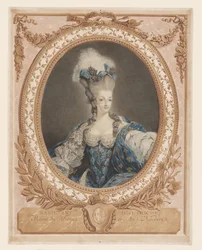 María Antonieta: La Reina de la Moda: Retrato de María Antonieta Retrato de María Antonieta María Antonieta de Austria, Reina de Francia y Navarra (título sobre el objeto)