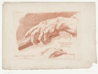 Imagen de título con dos manos III.e Cahier de Principes de Dessins d