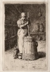 Una Mujer Mantequera