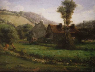 Cabaña en un Paisaje, c.1871