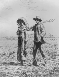 La Salida para el Trabajo, 1863