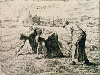 Las Espigadoras, 1855