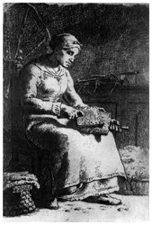 El cardador de lana, c1835-1875