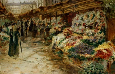 Mercado de Flores, 1882