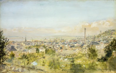 Honfleur, vista de la Côte de Grâce