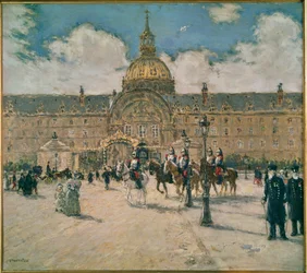 Hotel des Invalides, París (pintura sobre lienzo)