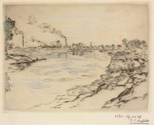 El Sena, en Asnières, 1894