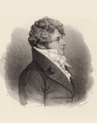 Retrato del pianista y compositor Daniel Steibelt 1765-1823, 1834