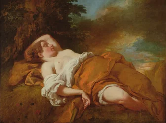 Cosechador durmiendo