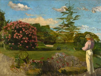 El pequeño jardinero, hacia 1866-67