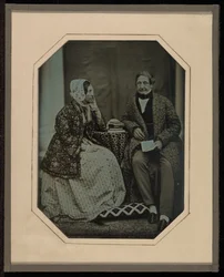 Jean-Gabriel y Anne-Charlotte-Adélaide Eynard