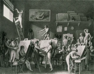 El Estudio de Jacques Louis David (1748-1825)