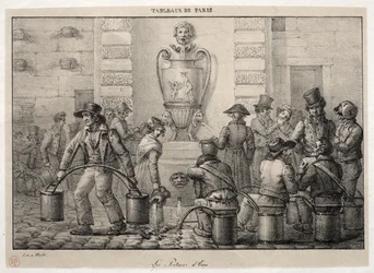 Escenas de París: Los aguadores