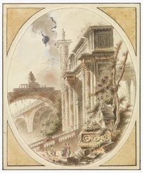 Fantasía de una Ruina Arquitectónica