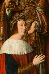 Duque Pedro II de Borbón (detalle)
