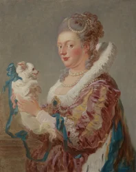 Una Mujer con un Perro