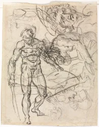 Estudios de figuras (verso)