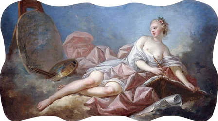 Personificación de la pintura