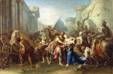 Héctor Despidiéndose de Andrómaca, 1727