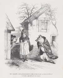 Ella respondió a mis protestas y juramentos con un tono de burla tan frío que juré..., ca. 1837-47