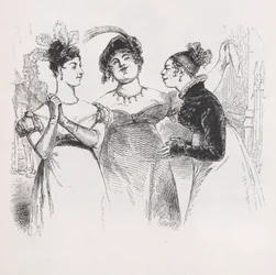 La opinión de estas damas de Las obras completas de Béranger, 1836