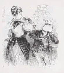 El Tercer Marido de Las Obras Completas de Béranger, 1836