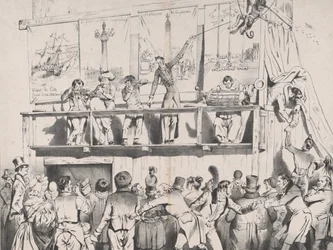 ¡Zing! ¡Zing! ¡Boom_Boom_Boom!!! El espectáculo de los grandes acróbatas políticos, agosto de 1833