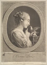 El pájaro domesticado, ca. 1769