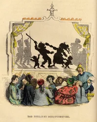 El teatro de sombras de Berlín, década de 1840