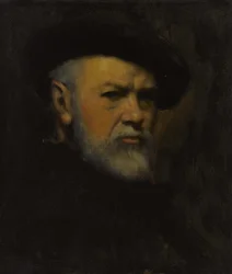 Autorretrato, c. 1890