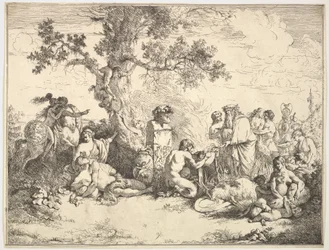 Sacrificio a Pan, 1762-63