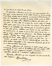 Carta de Jean Jacques Rousseau, 15 de julio de 1764