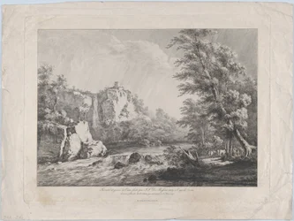 Árbol de abedul arrancado por una tormenta, 1809