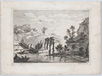 Ruinas de un acueducto, 1763