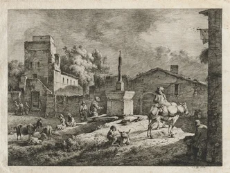 Vista de Saint-Andeol, 1774
