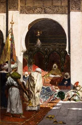 Regalos de un pachá, antes de 1883 (Óleo sobre lienzo)