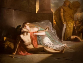 La muerte de Alcibíades